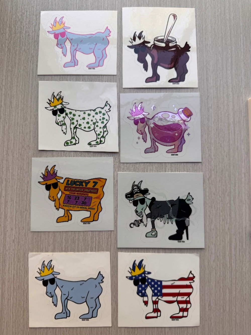GOAT STICKER SET